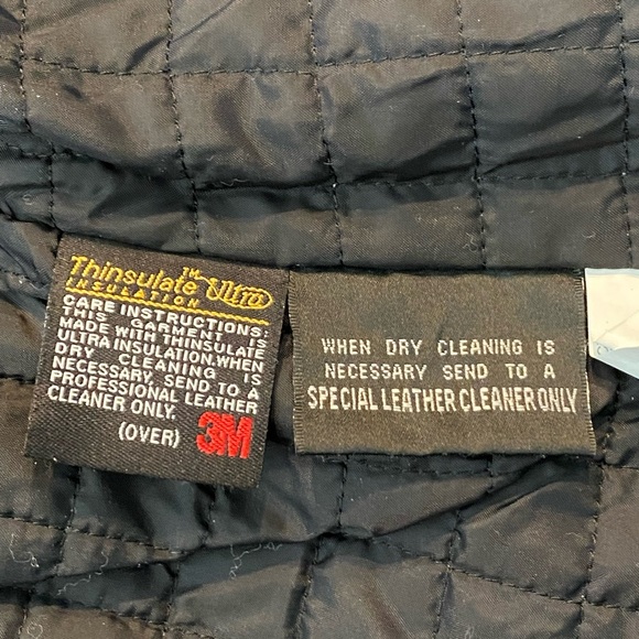 Wilsons Leather Thinsulate Ultra Insulation Jacket - size Medium - Picture 11 of 12